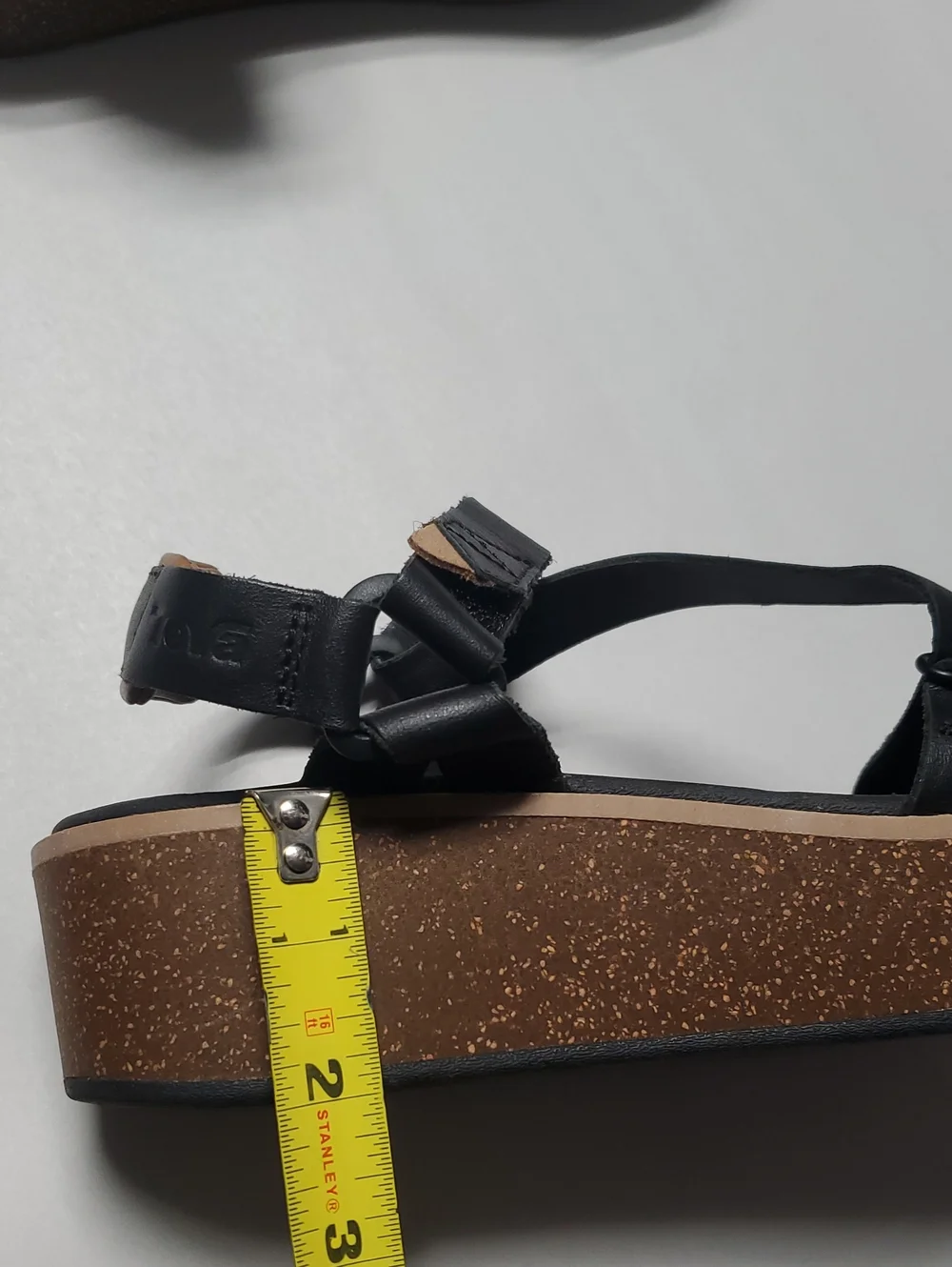 Teva Womens Madera Wedge Sandal Size 8.5 Black Platform
